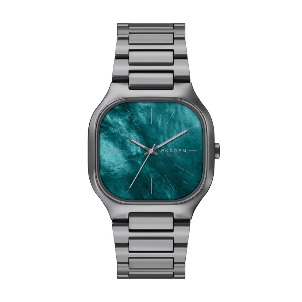 スカーゲン SKAGEN 腕時計 メンズ 三針 MELLEM ガンメタル  SKW6954【2026 新作】