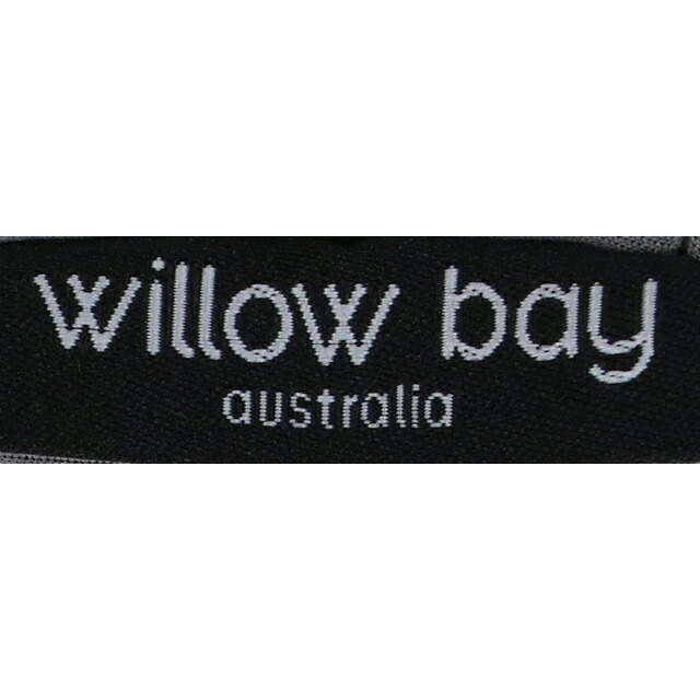 ウィローベイ ポーチ レディース ブランド WILLOWBAY リストレットクラッチ クラッチバッグ PEBBLE GREY
