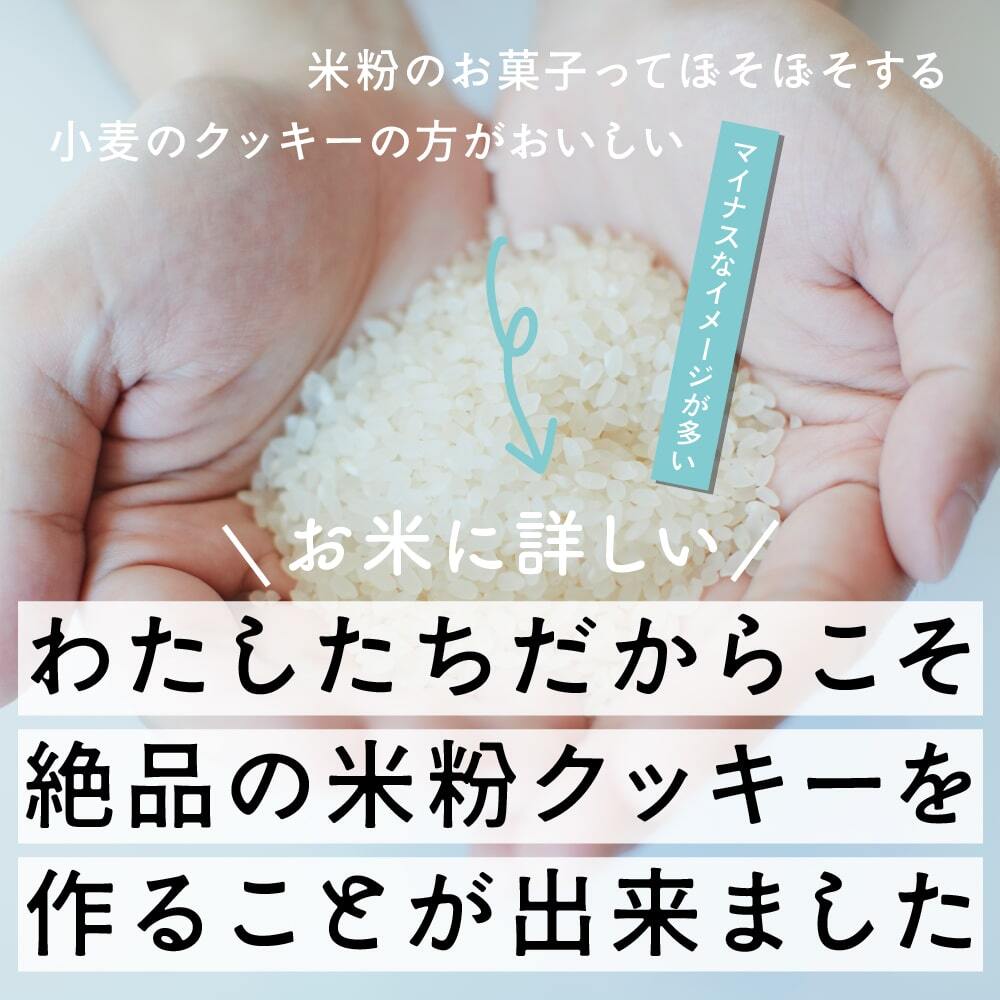 贅沢米粉グルテンフリークッキー【内容量と味が選べる100g~600g】雑穀米本舗  米粉 サクほろ食感 クッキー 健康おやつ ふんわり食感 贅沢な味わい ダイエットスナック 高品質米粉 送料無料