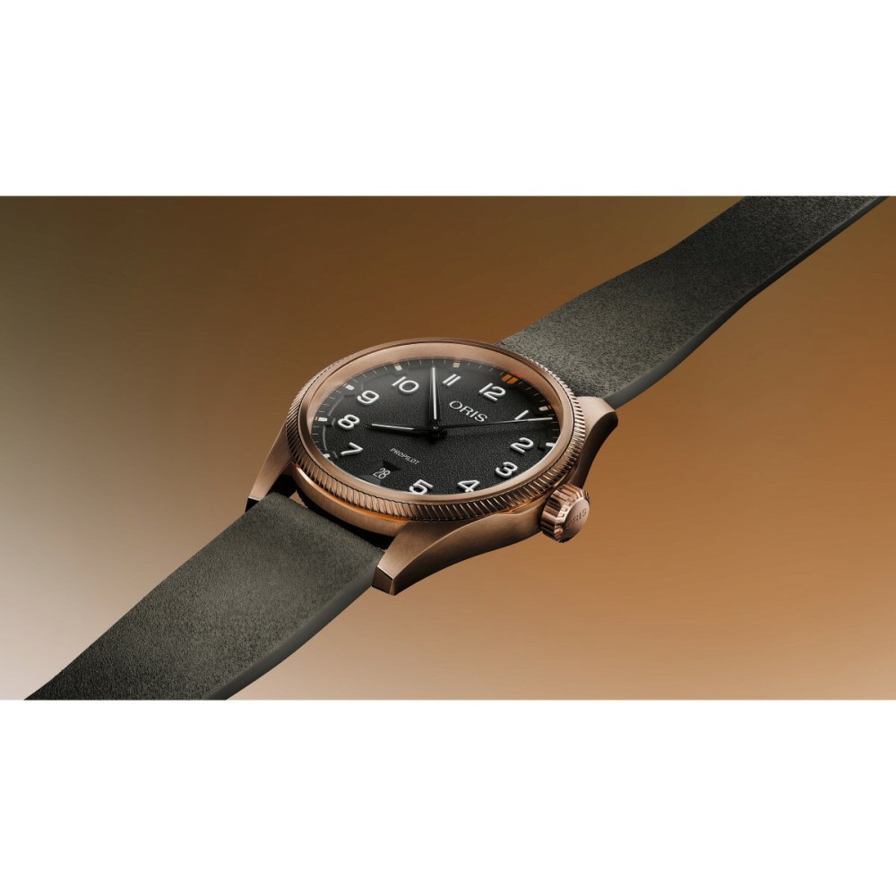オリス ORIS プロパイロット ブロンズ PROPILOT BRONZE 腕時計 メンズ 自動巻き 01 733 7805 3164-07 6 2022BRLC【2026 新作】