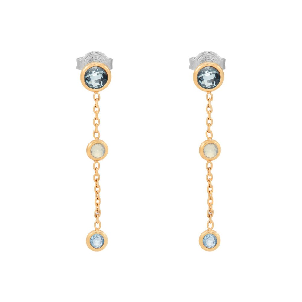 スカーゲン SKAGEN Sofie Sea Glass アクセサリー ピアス ゴールドトーン レディース SKJ1892710