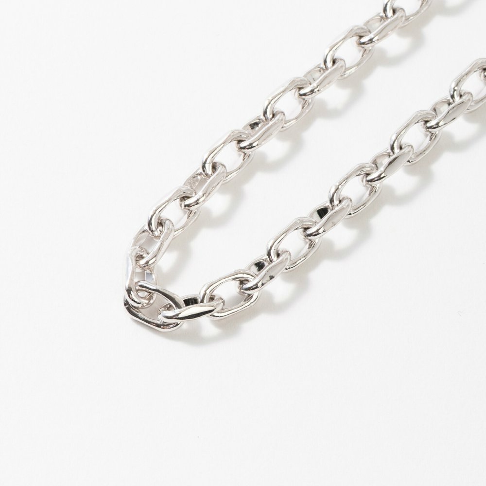 リンク チェーン ブレスレット シンプル お揃い ペアアクセ シルバー ゴールド ユニセックス Brass