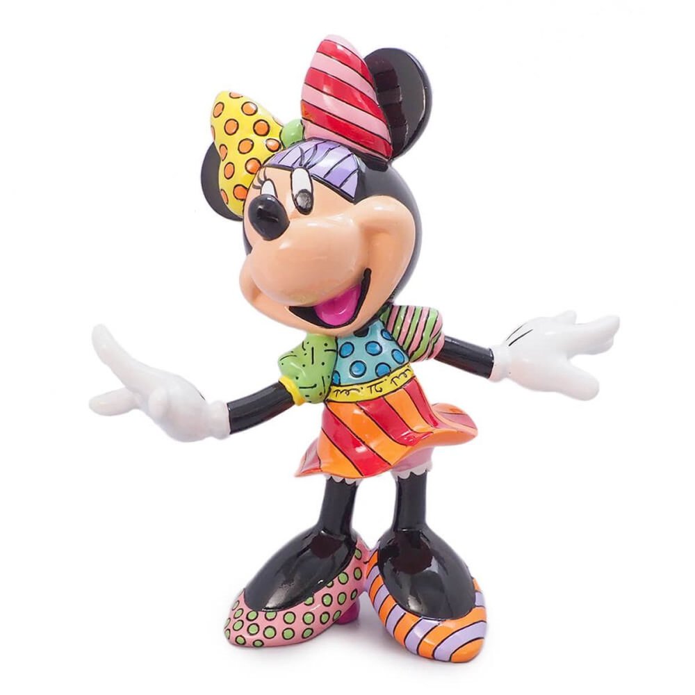 ミニー ポップアート 20cm | ロメロ・ブリット Romero Britto デザイン アート 正規輸入品
