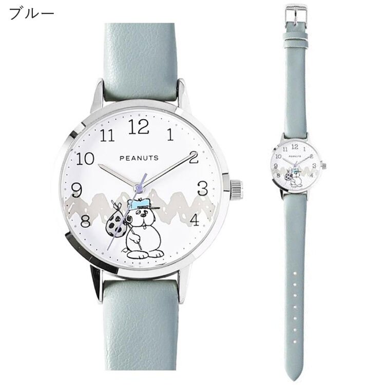スヌーピー 腕時計 カジュアルレザー ウォッチ Y  PNT054 定形外 送料無料 ピーナッツ レディース 時計 クウォーツ 合皮ベルト シンプル おしゃれ