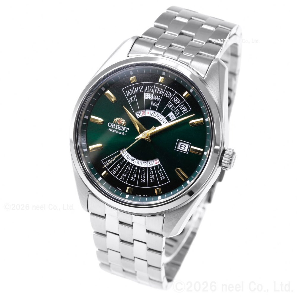 オリエント ORIENT コンテンポラリー Contemporary マルチイヤーカレンダー 自動巻 機械式 腕時計 メンズ RN-BA0002E【2026 新作】