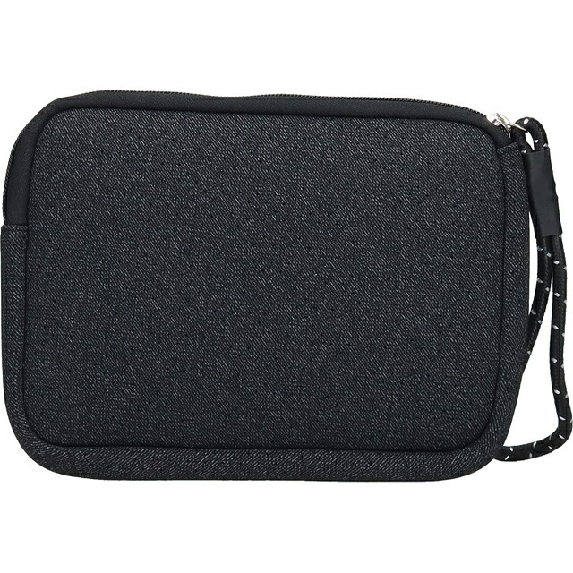 ウィローベイ ポーチ レディース ブランド WILLOWBAY リストレットクラッチ クラッチバッグ BLACK DENIM