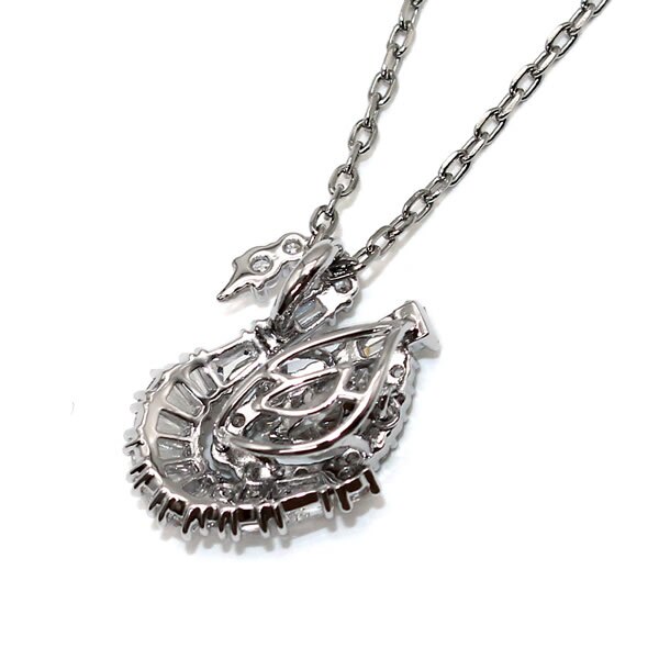 SWAROVSKI スワロフスキー ネックレス 5732412 Swan アクセサリー シルバー