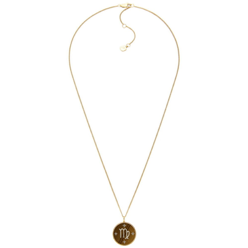 フォッシル FOSSIL Sutton アクセサリー ネックレス ペンダント おとめ座 レディース JF04843710