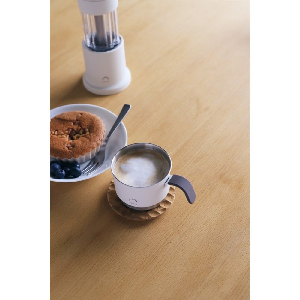 UCHITO カフェラテキット マグカップ付き エスプレッソ抽出器 ミルクフォーマー おうちカフェ【北海道・沖縄県・離島 配送不可】