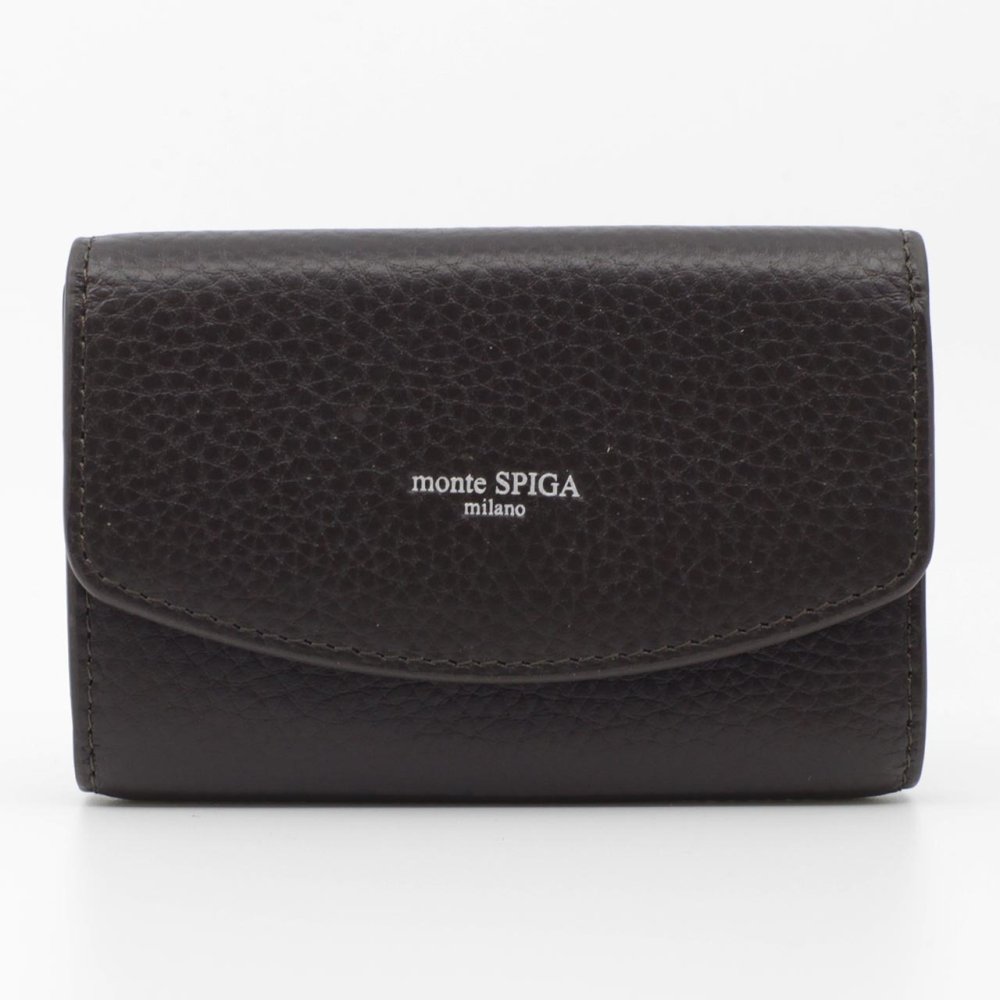 モンテスピガ　monte SPIGA　キーケース　MOSMSP601DBR　ダークブラウン　濃茶　シュリンクレザー　牛革　キーリング