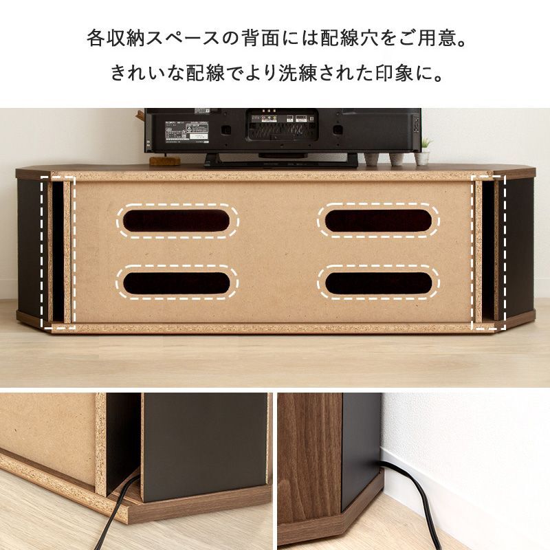 テレビ台 テレビボード ローボード 65インチ 65型 対応 幅150cm コーナー対応 キャスター付き TV台 TVボード ロータイプ ガラス扉 木製 棚 大容量 収納 おしゃれ 北欧 ブラウン 新生活
