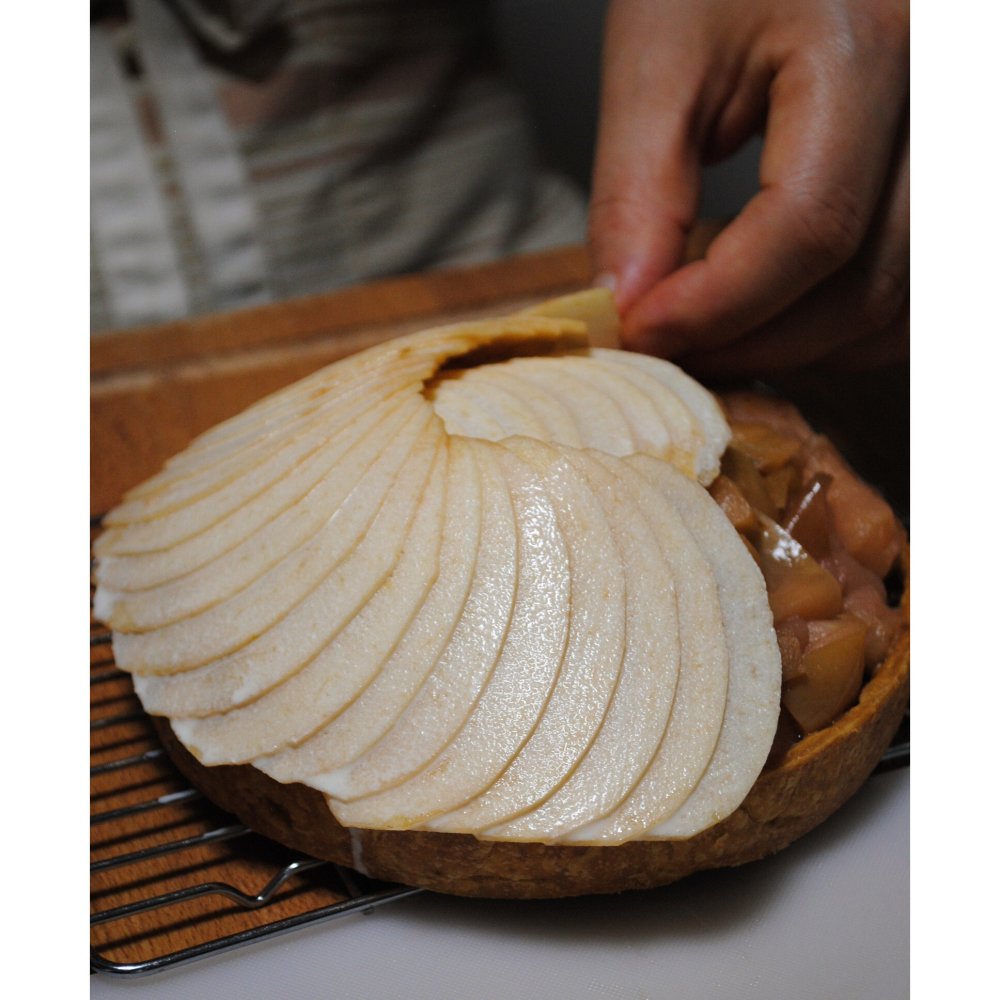【紅玉りんごを贅沢に使ったりんごのタルト】ギフト 母の日 父の日  誕生日 バースデーギフト ご褒美 りんごのタルト ご褒美スイーツ プチ贅沢 クリスマス 贈り物 手作りスイーツ お家カフェ