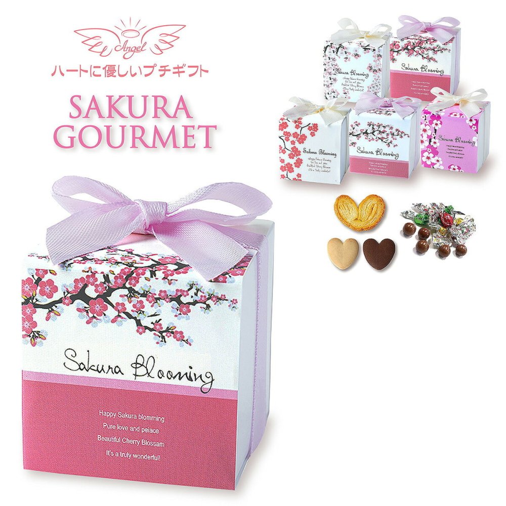 SAKURA 焼き菓子 チョコ 詰め合わせ ギフト BOX 3種8個入 計40セット クッキー パイ スイーツ 個包装 チョコレート【北海道・沖縄県・離島 配送不可】
