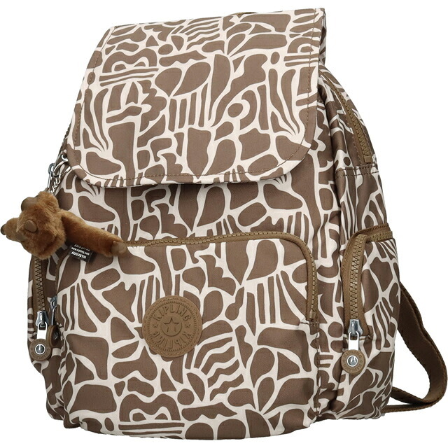 キプリング リュック レディース ブランド Kipling シティジップ S バックパック リュックサック スクールバッグ  KI6345-9GD Cocktail Khaki