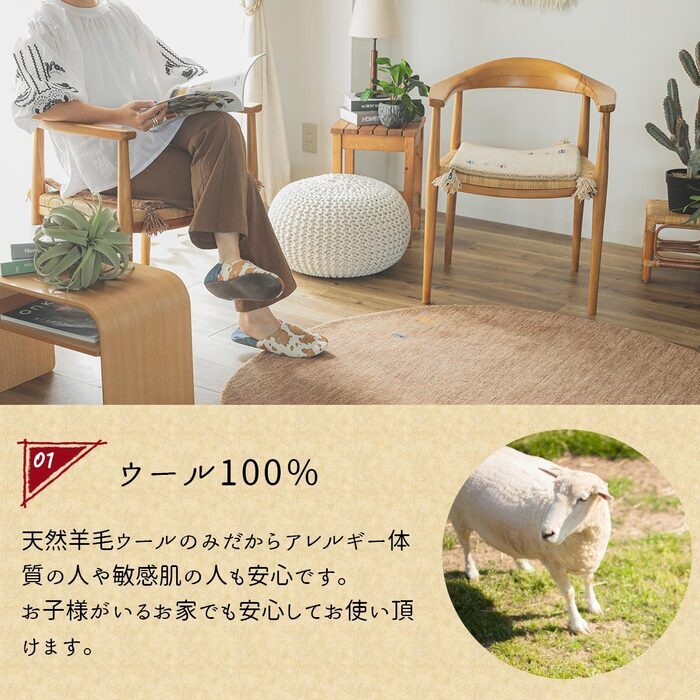 ラグ カーペット マット 玄関 玄関マット おしゃれ 40x60cm シンプルギャッベマット HOT対応 アヤカ 北欧 モダン シンプル デザイン かわいい かっこいい ギャッベ インド製 ホット 床暖 OK 送料無料 手織り 肌触り
