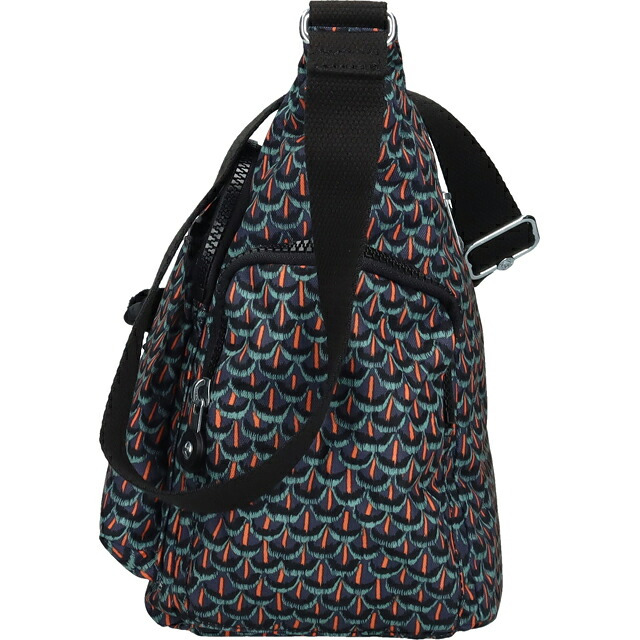 キプリング ショルダーバッグ レディース ブランド Kipling ギャビー ロゴ ワンポイント 総柄 KI3186-7FP Geo Feather