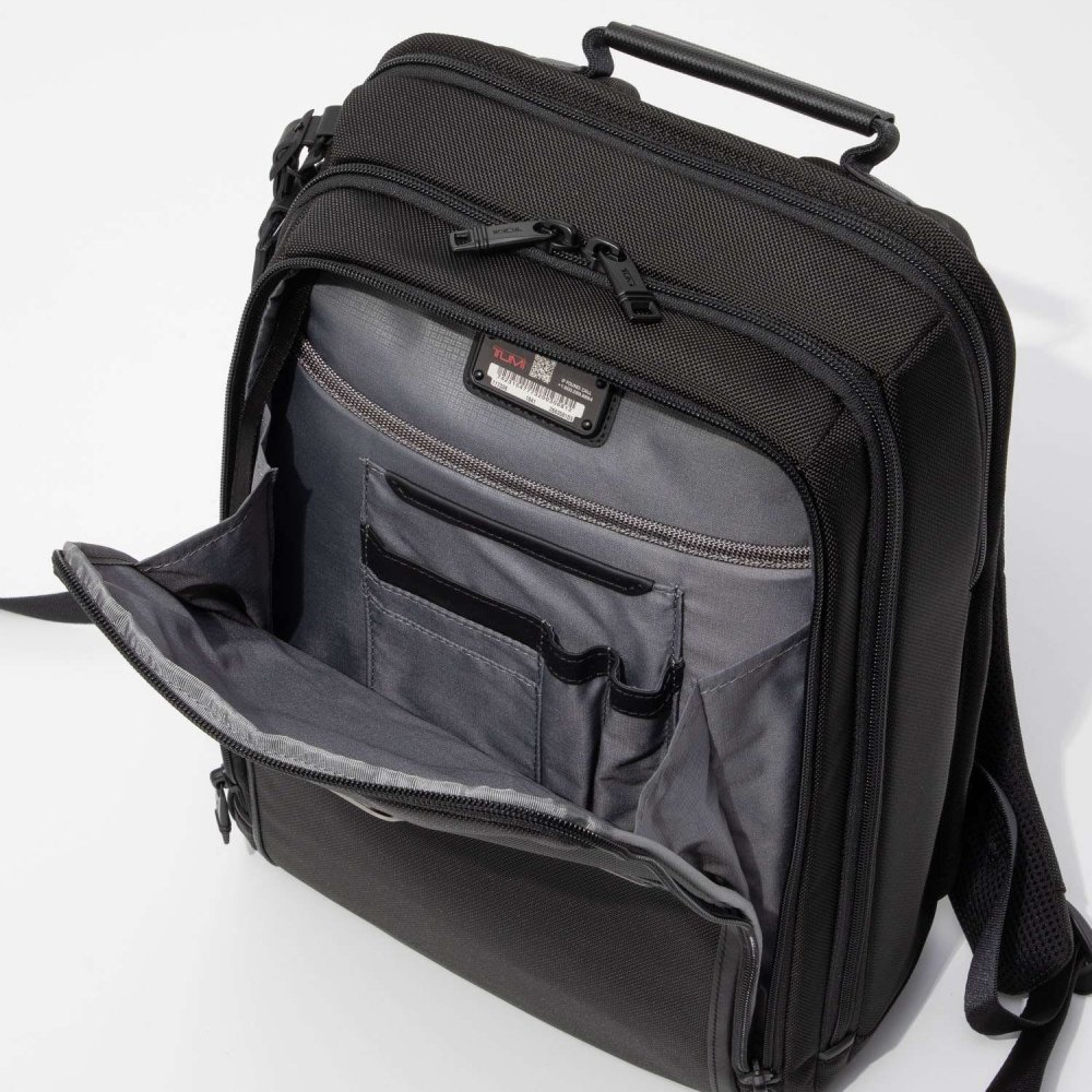 トゥミ TUMI ALPHA アルファ Slim Backpack スリム バックパック 02603581D3 117339 02603581MTGY3 148596 リュックサック ビジネス 通勤 メンズ バッグ ブラック
