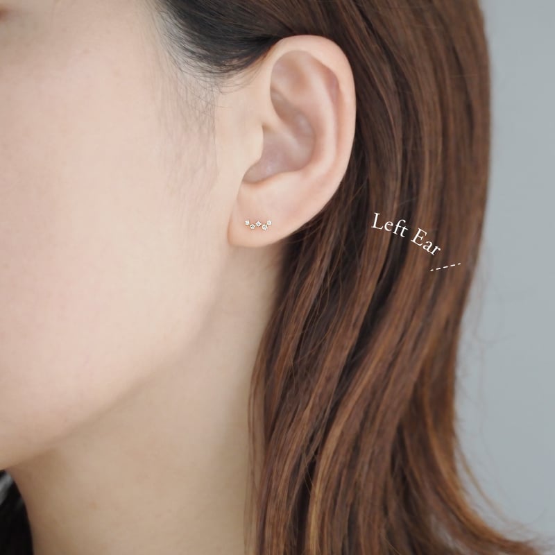ダイヤモンド ピアス スタッド カシオペア 星 K10 K18 10K 18K 10金 18金 プラチナ 女性 レディース 誕生日 記念日 プレゼント ギフト 誕生日プレゼント 10代 20代 30代 40代 妻 彼女 スター ゴールド ホワイトゴールド ピンクゴールド イエローゴールド ダイヤ 小さい 小さめ キャッチ アクセサリー アレルギー対応 金属アレルギー クリスマス