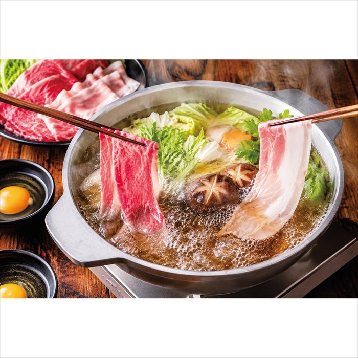 送料無料 お歳暮　肉の名門ヤマシゲ イベリコ豚と黒毛和牛のしゃぶしゃぶ食べ比べ IBE685 ※11/2以降の出荷予定となります。北海道・沖縄・離島は配達不可 全国送料無料 お歳暮ギフト 早割 お歳暮2026 御歳暮 御見舞 お見舞い お取り寄せ グルメスイーツ