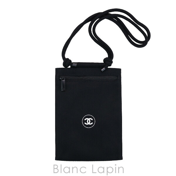 【ノベルティ】 シャネル CHANEL パスポートホルダー #ブラック