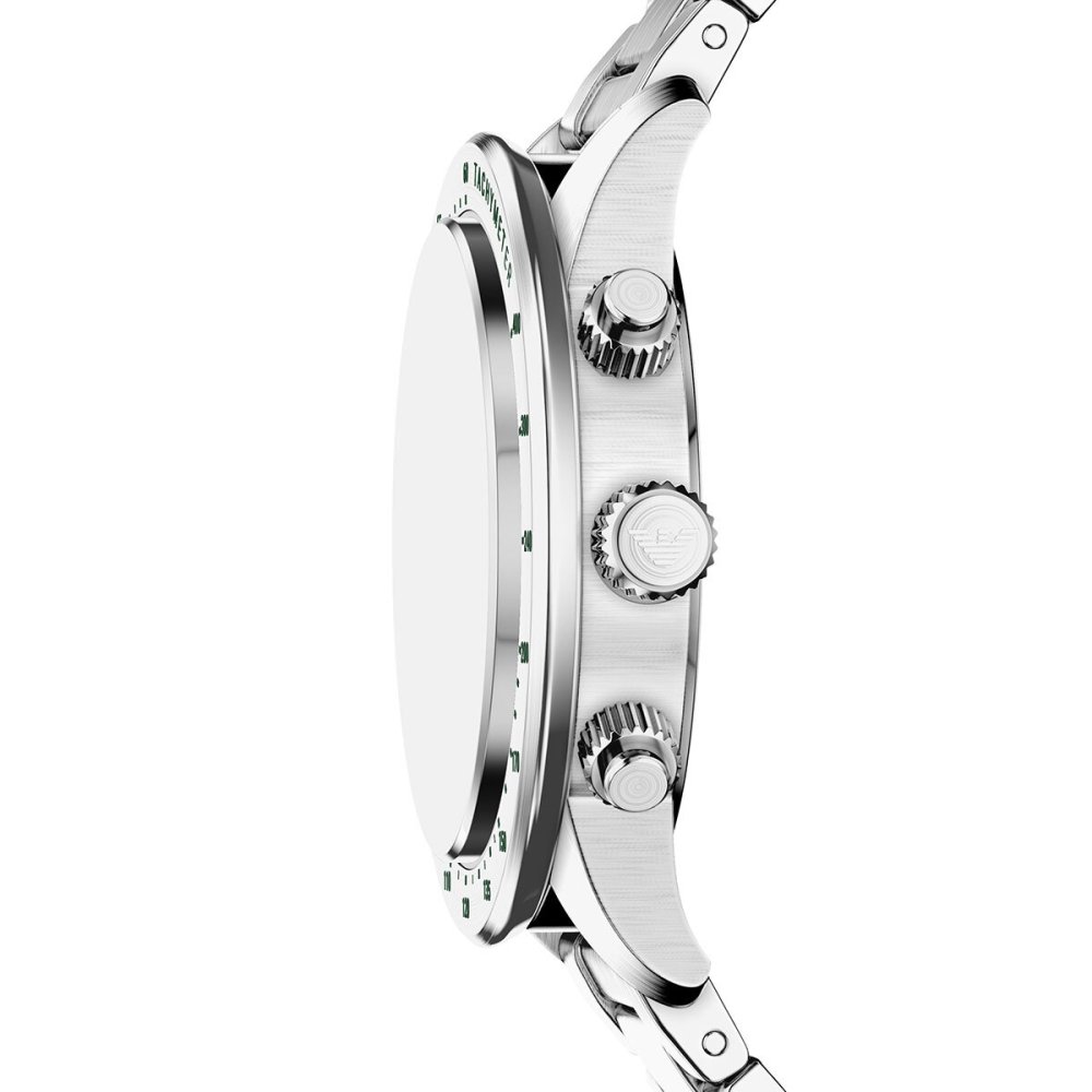 エンポリオアルマーニ EMPORIO ARMANI 腕時計 メンズ クロノグラフ ステンレス ウォッチ＆ブレスレットセット AR80088SET【2026 新作】