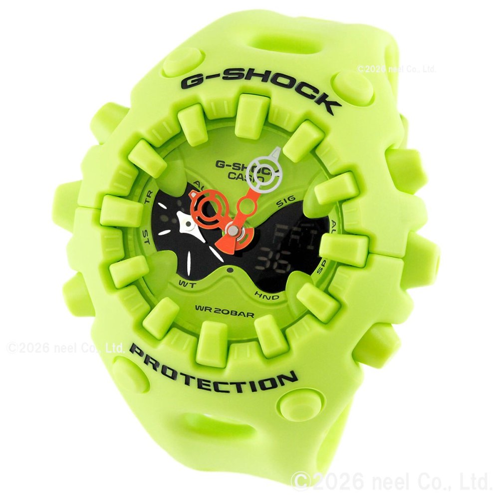 G-SHOCK カシオ Gショック CASIO アナデジ 限定モデル 腕時計 メンズ GA-V01-9AJF ネオンイエロー【2025 新作】