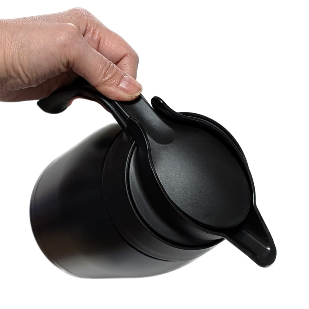 サーモス　ステンレスポット　1.5L　TTB-1501　卓上用 まほうびん　保温保冷対応　洗いやすい中せん　マットブラック　ティーポット　Thermos 　#63849-1　卓上用まほうびん　キッチン用品
