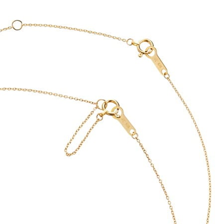 【無料ラッピング】  ヨンドシー 4℃【Aqua Gold Collection】K18 4℃アクアゴールド ネックレス ダイヤモンド レディース ブランド 正規品 新品 ギフト プレゼント 人気 おすすめ 誕生日 記念日 クリスマス 送料無料