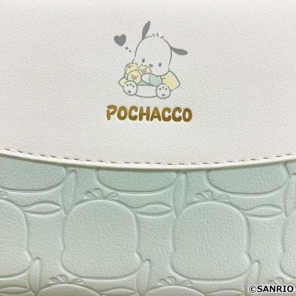 サンリオ ポチャッコ 長財布 ラウンドファスナー 財布 レディース メンズ 合成皮革 型押し キャラクター グッズ おしゃれ かわいい プレゼント ギフト サンリオ正規ライセンス品