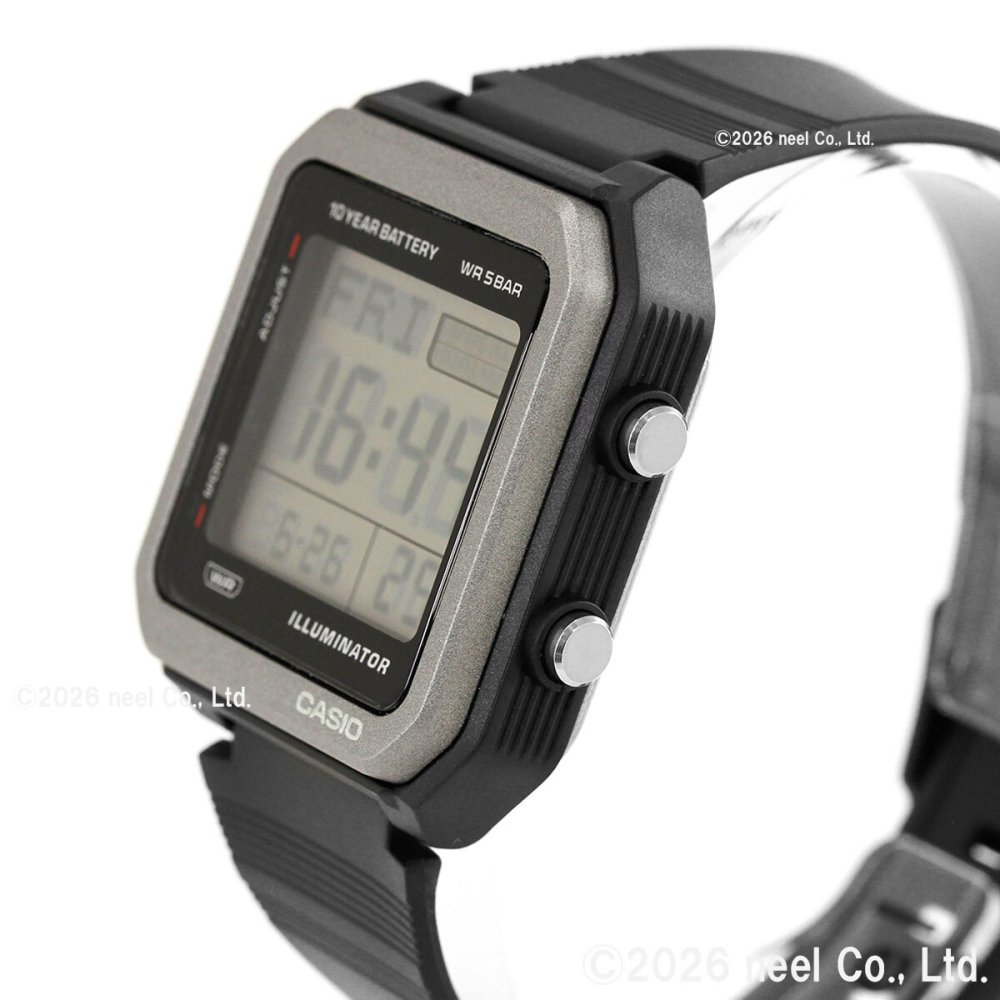 カシオ コレクション CASIO Collection デジタル 腕時計 W-221H-1AJF【2026 新作】
