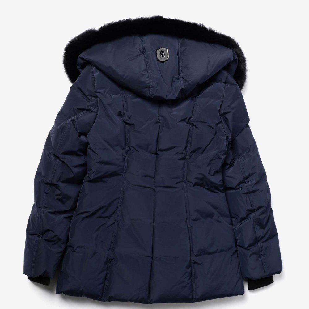 マッカージュ MACKAGE ADALI-BX HOODED DOWN COAT フーデッド ダウン コート ミドル丈 ダウンジャケット ファー レディース アウター