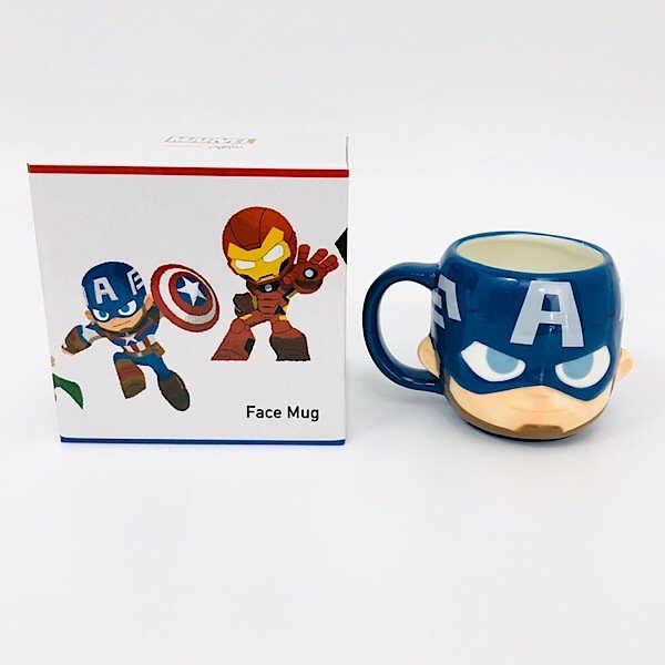 マーベル フェイスマグ グリヒル キャプテン・アメリカ グッズ
