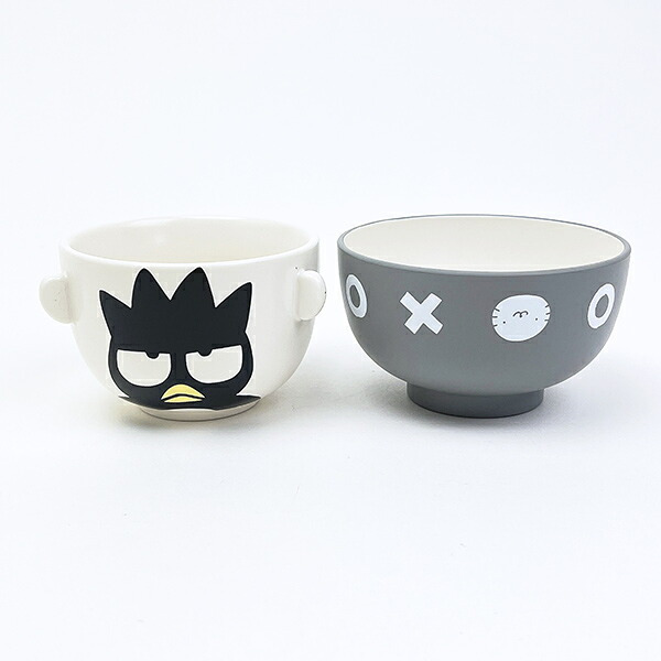 サンリオ バッドばつ丸 汁椀茶碗セット(ミニ) 食器 Sanrio