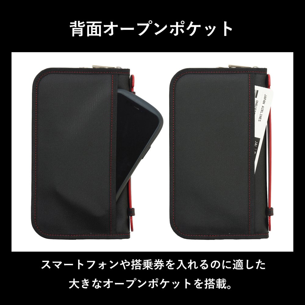 ［ゴルベ］パスポートウォレット パスポートケース コートキャンバス 送料無料
