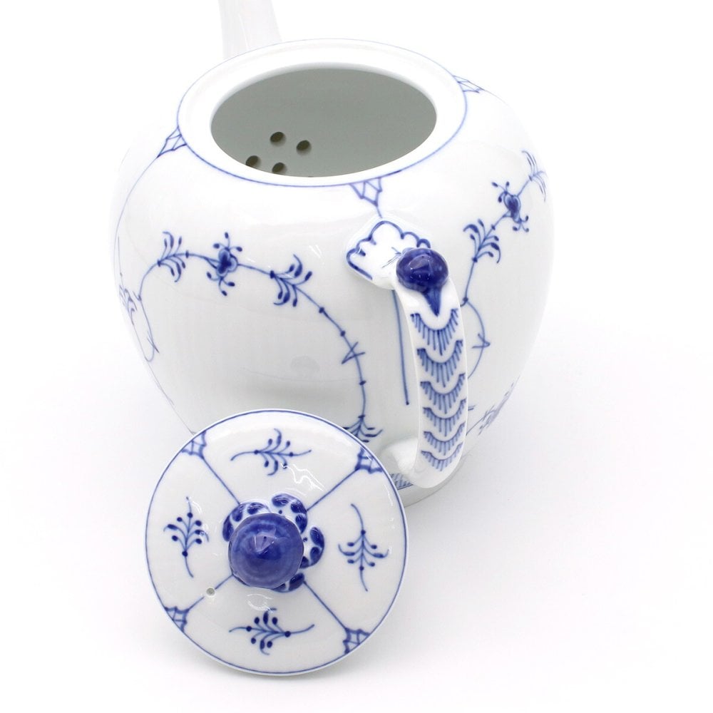 ロイヤルコペンハーゲン ブルーフルーテッド プレイン ティーポット 700ml 101 135 Royal Copenhagen Blue Fluted Plain ギフト 結婚祝い プレゼント 贈り物