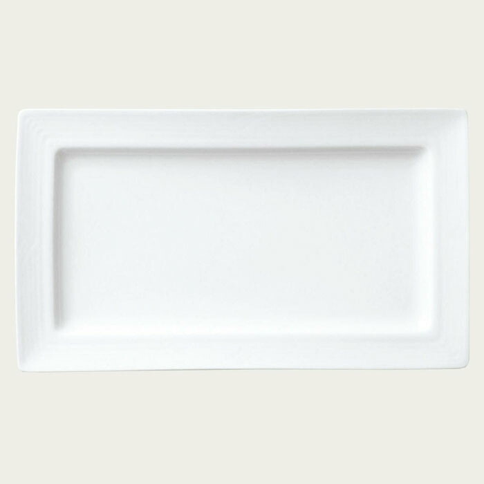 アークティック ホワイト 31.5cmオブロングプレート 〈4000L/91576〉 ノリタケ 正規品 化粧箱なし 業務用 自宅用 オープンストック 電子レンジ対応 食洗機対応 食器