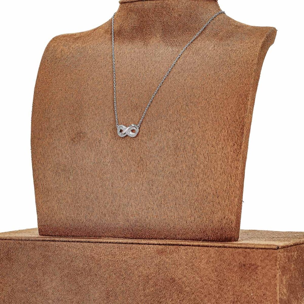 スワロフスキー swarovski ネックレス Hyperbola パヴェ インフィニティ 5687265 ハイパーボラ ペンダント アクセサリー レディース シルバー+ホワイト 海外正規品