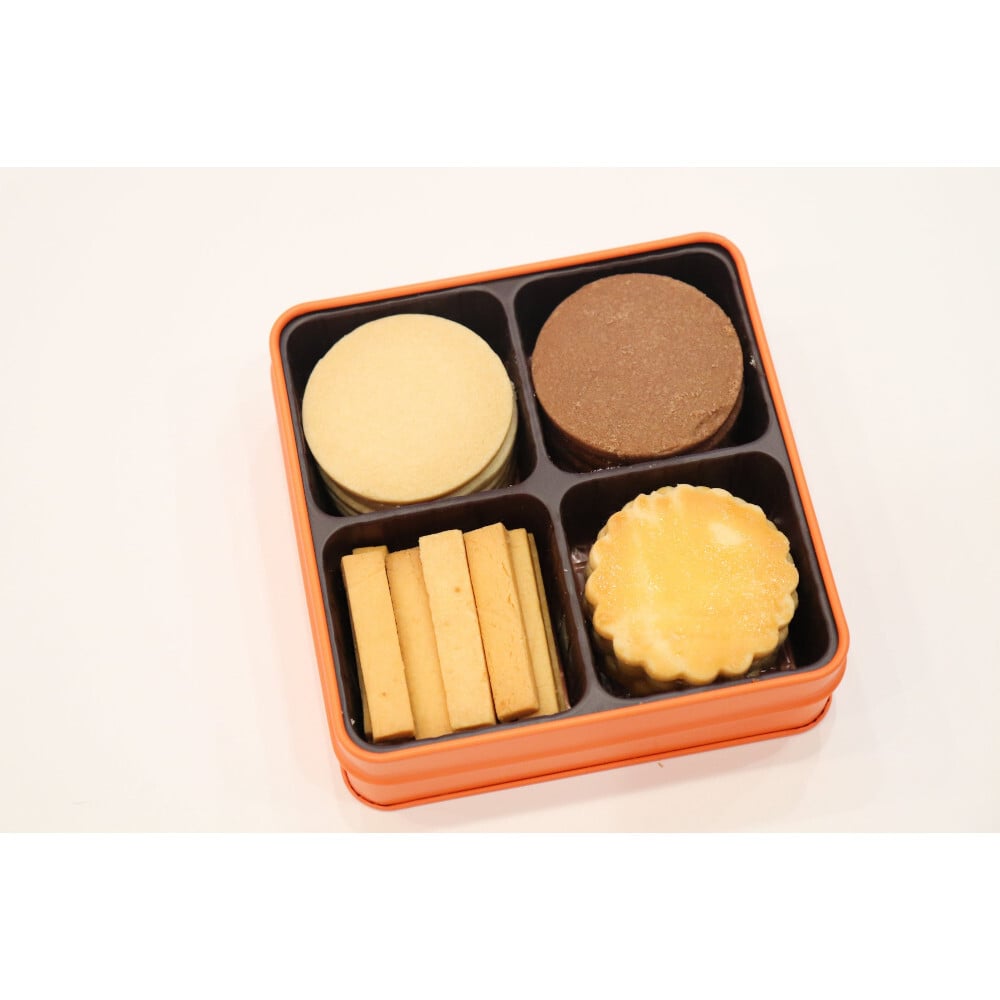 【米粉100%】4種のクッキー缶 / グルテンフリー