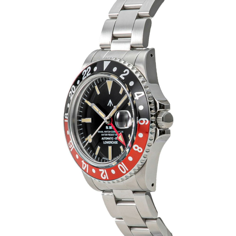 ナバルウォッチ NAVAL WATCH Produced By LOWERCASE ローワーケース FRXD004 腕時計 メンズ 自動巻き GMT