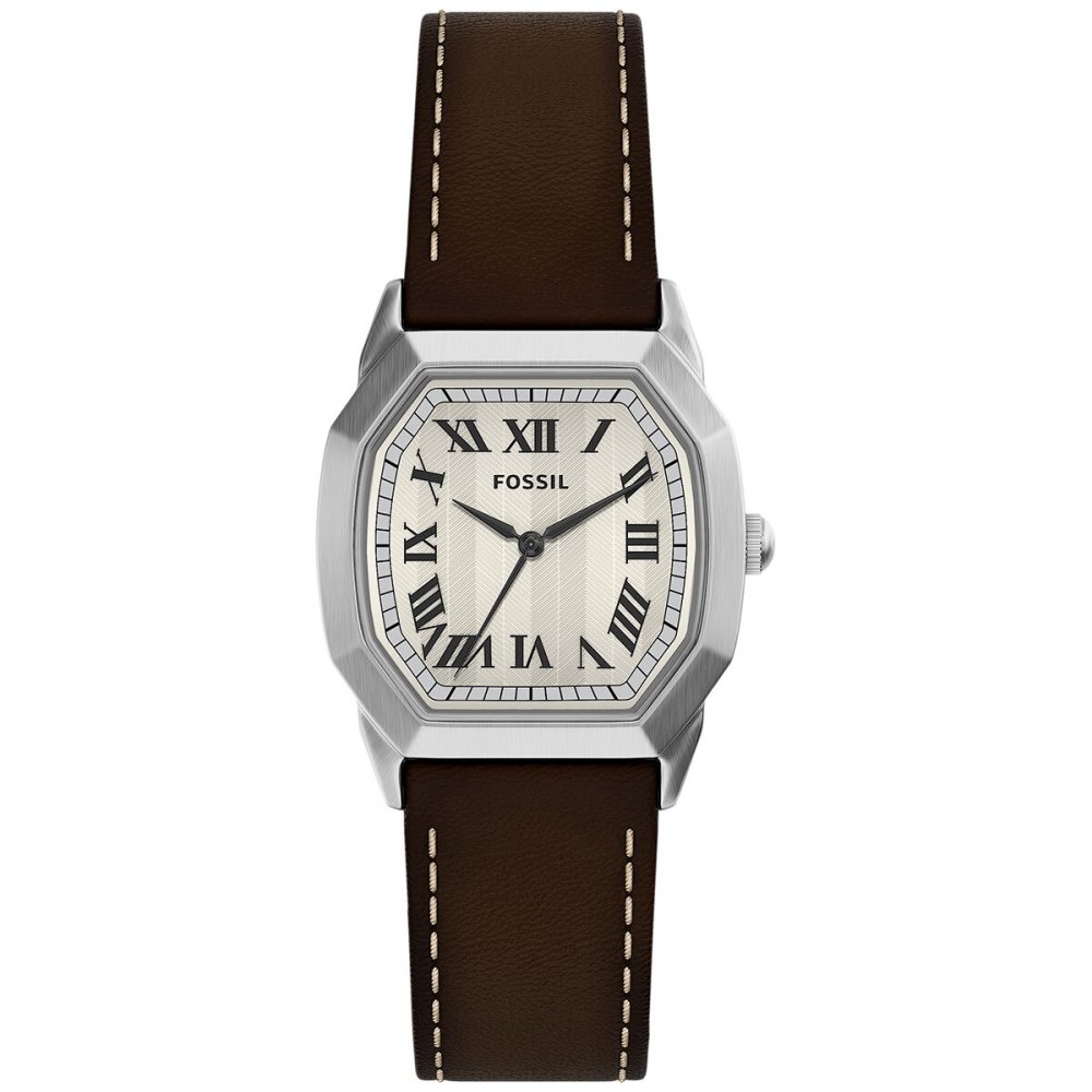 フォッシル FOSSIL 腕時計 メンズ HARLOW アナログ ブラウン レザーウォッチ FS6214【2026 新作】