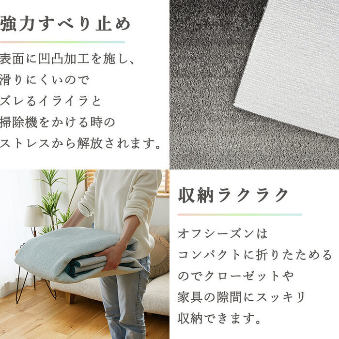 ラグ カーペット キッチンマット 室内 おしゃれ 洗える グラデーション 滑り止め付き 洗える玄関マット 洗濯機で洗える マット 小さめ 小さい 滑らない 明るい オシャレ 小さいサイズ ふわふわ 防水 グリーン 緑 ブルー 青 グレー レッド 赤