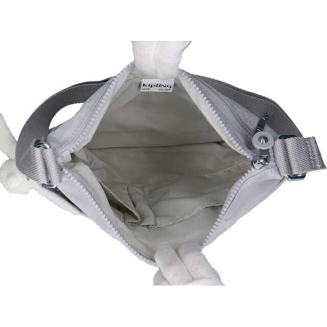 キプリング ショルダーバッグ レディース ブランド Kipling アルト ロゴ ワンポイント 無地 K19911-9RW Easy Grey グレー