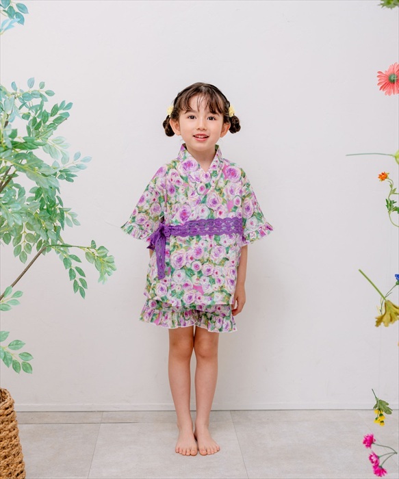 ヘアクリップ お花 2個セット 通販 日本製 Rora セシリア 髪留め 髪飾り キッズ 子供 女の子 フラワー 透け感 かわいい おしゃれ 可愛い 浴衣 夏祭り 甚平 ヘアアクセサリー フォーマル 結婚式 発表会 入学式 卒園式 キッズファッション