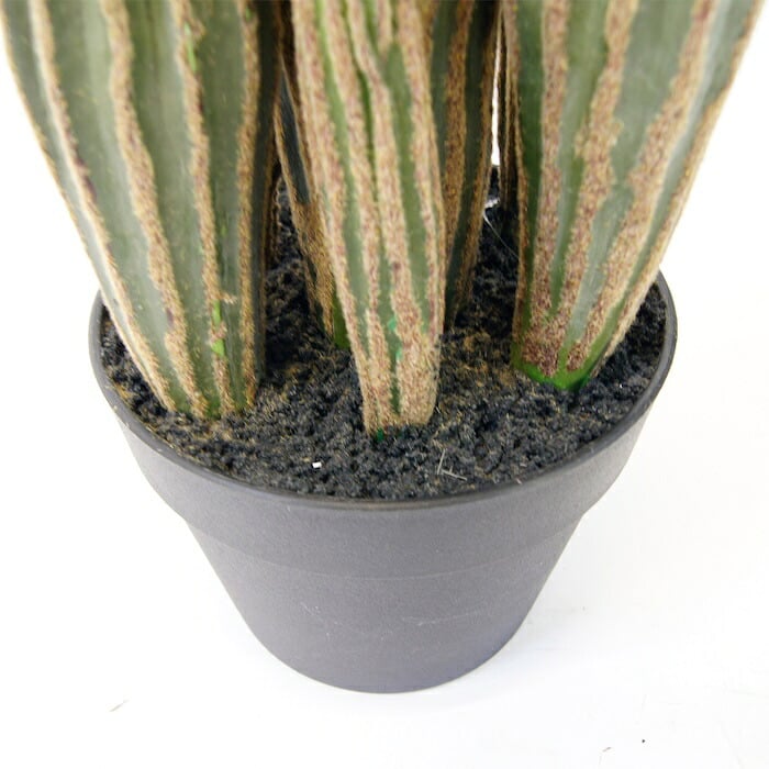 観葉植物 造花 柱サボテン BROWN 全高約63cm 卓上・小型 フェイクグリーン 本物そっくり おしゃれ インテリア 人工観葉植物 アーティフィシャルグリーン オフィス 店舗 ホテル 開店祝い 室内 ミニ サボテン カクタス フェイク