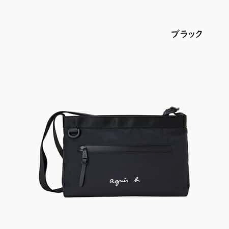 【無料ラッピング】 アニエスベー agnes b ショルダーバッグ ナイロン スモールブランド 正規品 新品 ギフト プレゼント 人気 おすすめ 誕生日 記念日 クリスマス 送料無料 abb522343