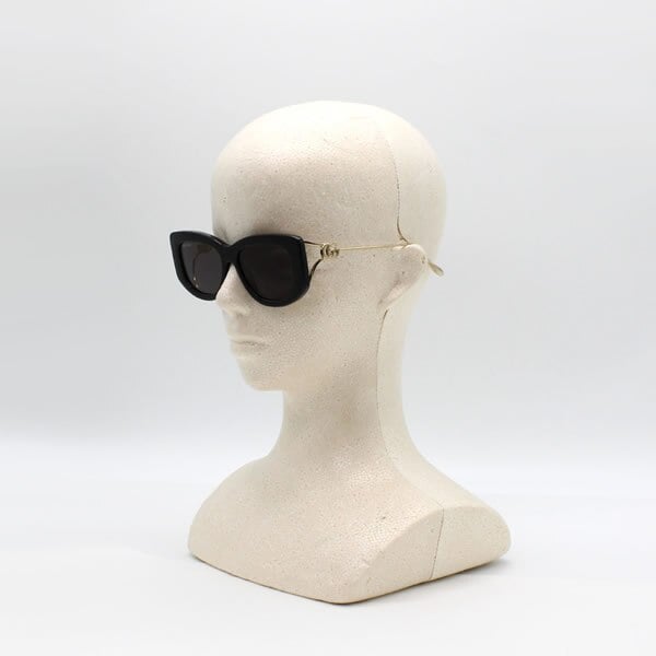 GUCCI サングラス グッチ GG1566S-001 サングラス グローバルフィット ブラック グレー メンズ レディース ユニセックス