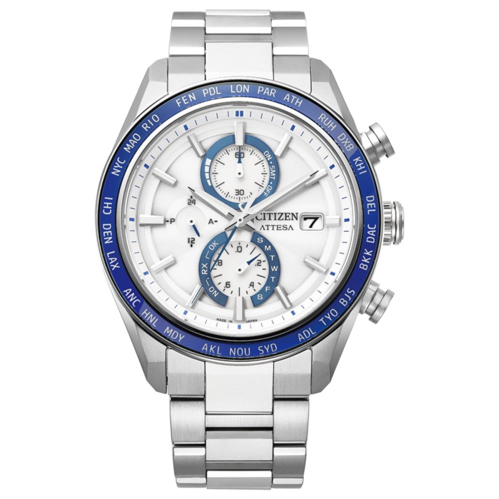 シチズン アテッサ CITIZEN ATTESA エコドライブ 電波時計 腕時計 メンズ AT8296-53A ダイレクトフライト ACT Line【2026 新作】