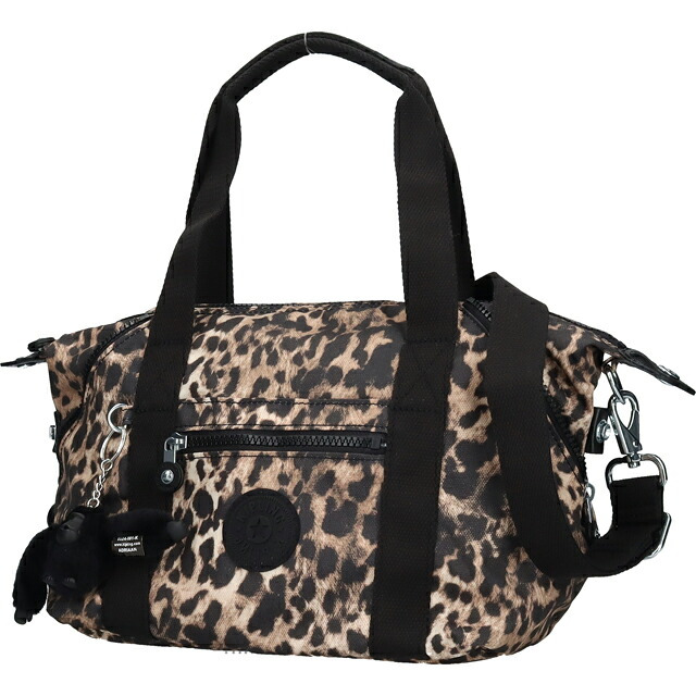 キプリング ボストンバッグ レディース ブランド Kipling アート ミニ ミニボストンバッグ 2WAY KI5656-6JP Wild Leopard