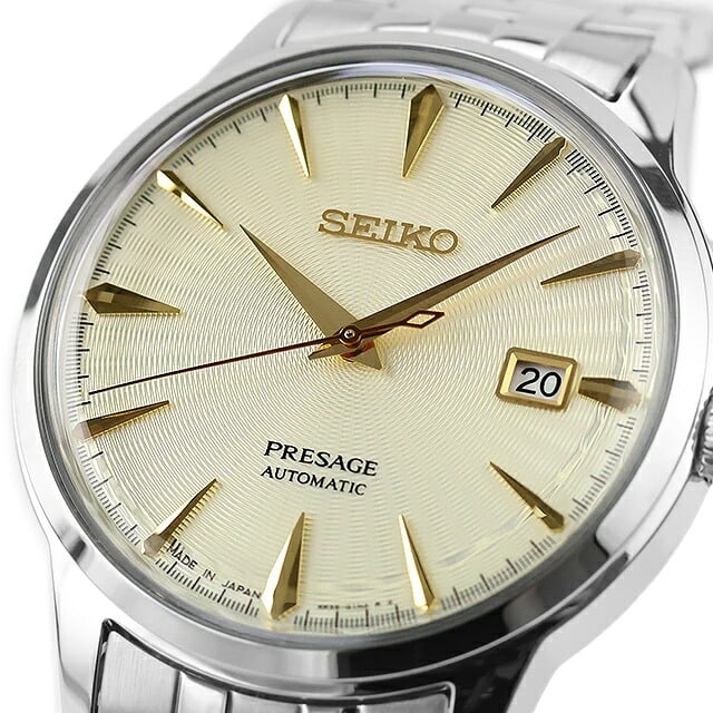 アウトレット セイコー プレザージュ Cocktail Time 自動巻き 腕時計 ブランド メンズ SEIKO PRESAGE SARY273 アナログ ゴールド 日本製