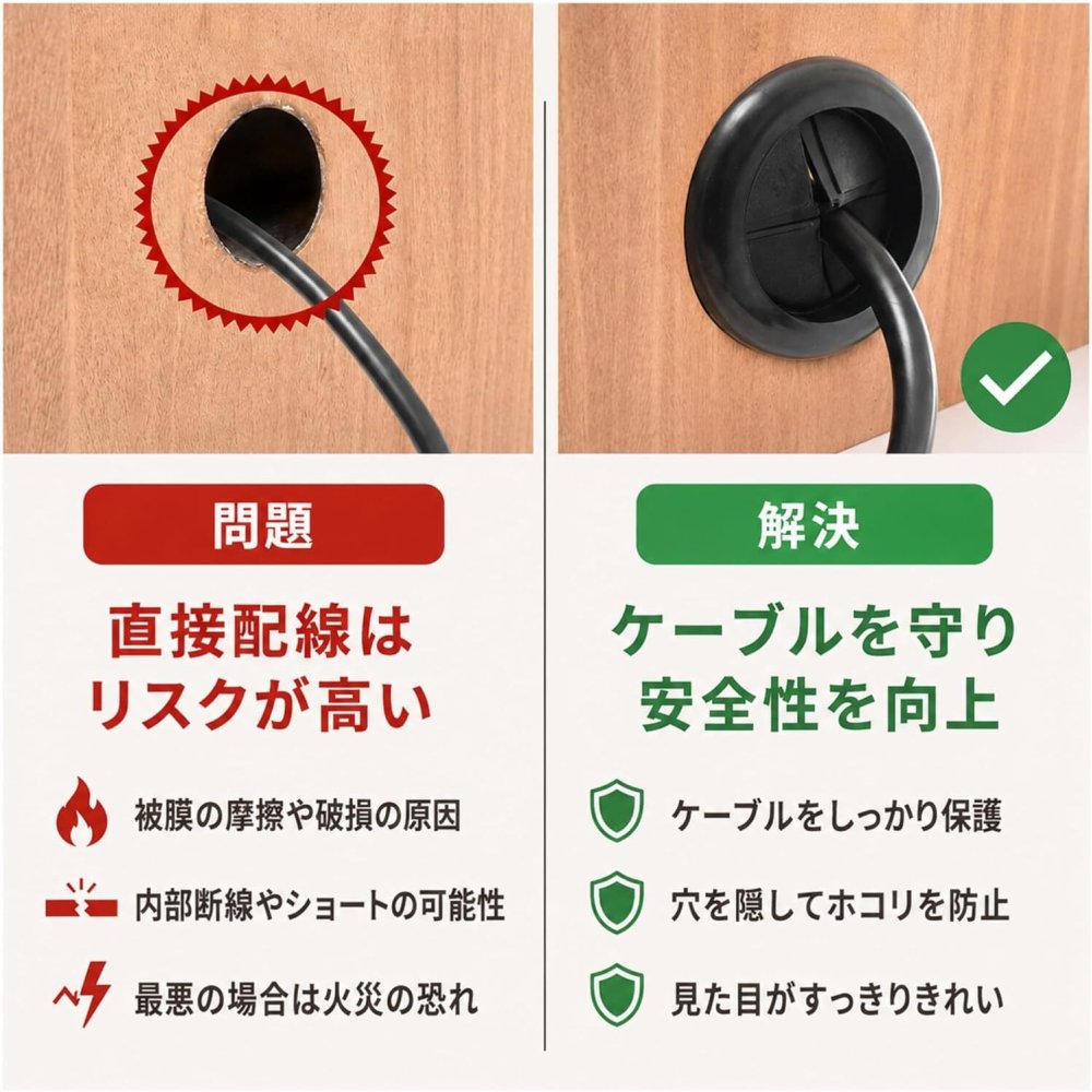 グロメット ゴムブッシング 内径12mm/13mm/15mm 穴径20mm/24mm/29mm 防水 配線保護 振動吸収 高耐久 20個セット NB0H4DZDLKV